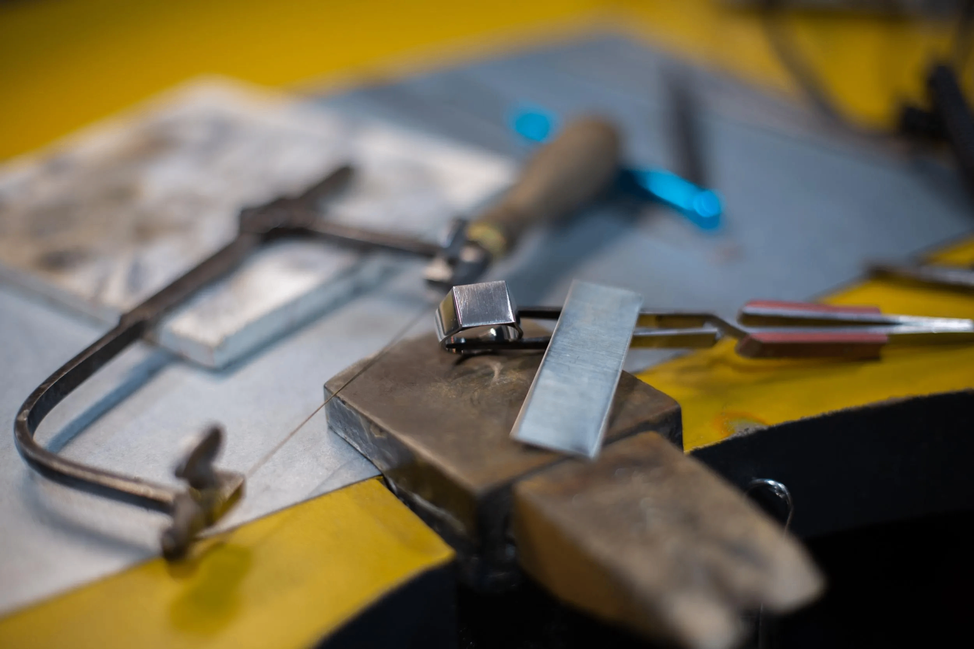 Atelier de bijouterie avec Philippe